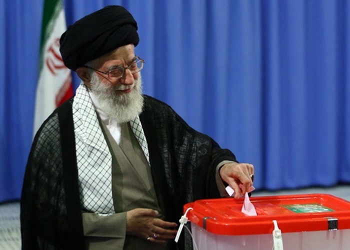 مقام معظم رهبری در انتخابات شرکت کردند